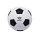 Voetbal soft foam zwart-wit