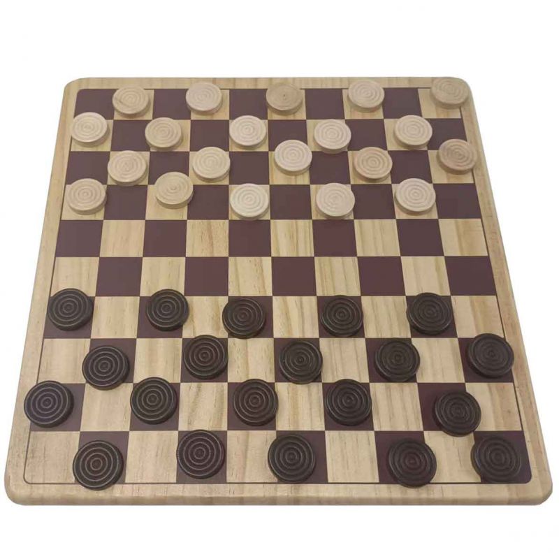 Pegasi houten damset – 29 x 29 cm